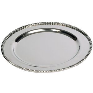 تحت الصحن نيكل موديل كورد لون فضي
