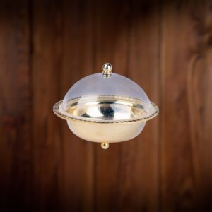 تمرية أكرليك بقاعدة نحاس موديل كورد لون ذهبي