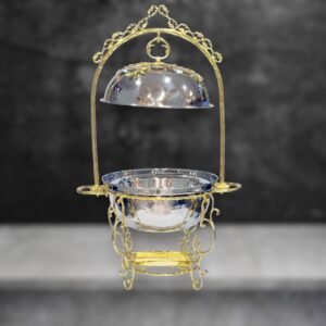 سخان مدور اس موديل لون فضي ذهبي مقاس كبير 4 ليتر