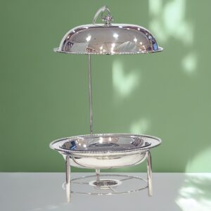 سخان مدور مقاس وسط لون فضي